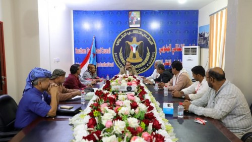 اللواء بن بريك يستقبل هيئة الوفاق الجنوبي &ndash; الجنوبي