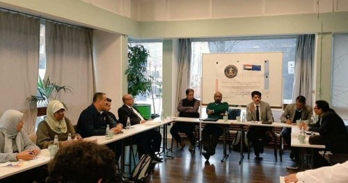 مكتب الانتقالي بدول الاتحاد الأوروبي ينظم لقاءً موسعا مع المنظمات والجمعيات الجنوبية بأوروبا
