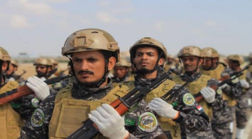 بعرض عسكري مهيب.. تخرج دفعة جديدة للواء حماية المنشآت ب#العاصمة_عدن
