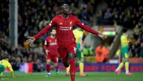 بهدف ماني.. ليفربول يفوز بصعوبة على نوريتش