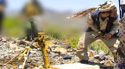 مدفعية المقاومة الجنوبية تدك مواقع الحوثيين بجبهة مريس شمال #الضالع