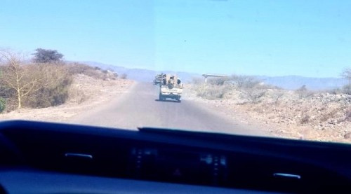 دفع بتعزيزات عسكرية الى جبهة بـتار شمال #الضالع