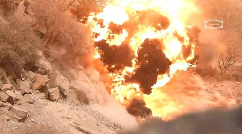 الفرق الهندسية بالقوات الجنوبية تُطهر شمال #الضالع من ألغام #الحوثي