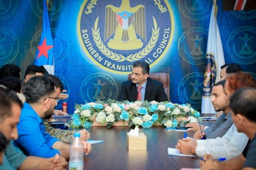 لملس يلتقي بمندوبي الطواقم الطبية في القوات المسلحة الجنوبية