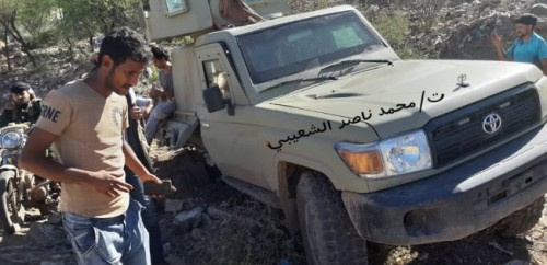 الجوثيون يحاربون بسلاح التحالف العربي.. وحشود للمليشيات الى جبهات شمال الضالع