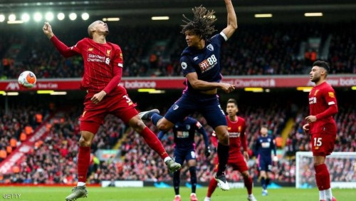 ليفربول يستعيد توازنه بثنائية في مرمى بورنموث
