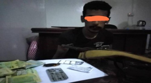 أمن عدن يضبط مروج حشيش في المنصورة