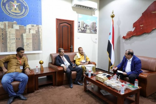 اللواء بن بريك يلتقي أعضاء هيئة الوفاق الجنوبي- الجنوبي برئاسة المناضل المرقشي