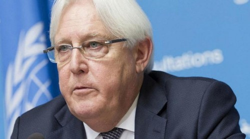 أول تعليق للمبعوث الأممي "غريفيث" على إعلان التحالف لوقف إطلاق النار