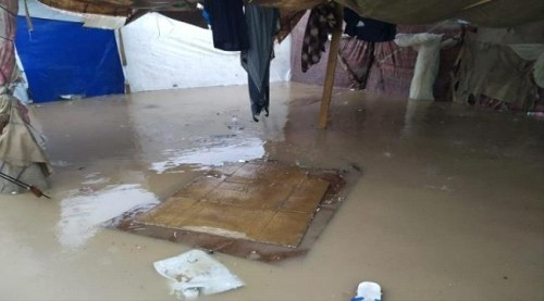 نداء استغاثة لإنقاذ نازحي المخيمات في لحج