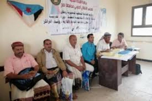 انتقالي ردفان يسير قافلة مساعدات لمقاتلي القوات الجنوبية بأبين