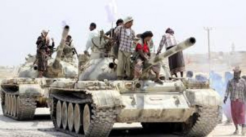 شبوة.. ميليشيا الإخوان تدفع 600 ألف سعودي من ايرادات المحافظة مقابل ثلاث دبابات حكومية منهوبة