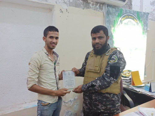 مؤسسة بصمة حياة تكرم قائد قوات حماية المنشآت الحكومية