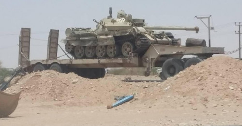 مليشيات الاخوان تدفع بتعزيزات عسكرية كبيرة من مأرب الى جبهات أبين