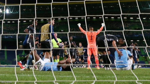 "ليون" يفجر مفاجأة ويقصي "سيتي" عن ربع نهائي أبطال أوروبا