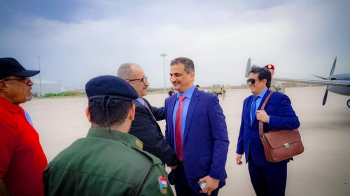 الجعدي والوالي يتقدمان مستقبلي محافظ العاصمة عدن