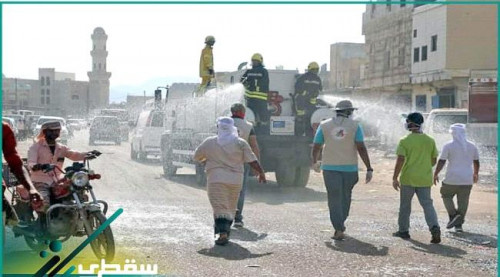 حملات النظافة لشوارع ومدن جزيرة سقطرى تبرز الطابع الجمالي لها