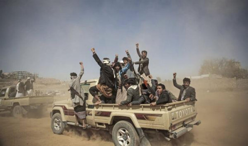  الحوثيون يدفعون بتعزيزات إلى جبهات شمال الضالع