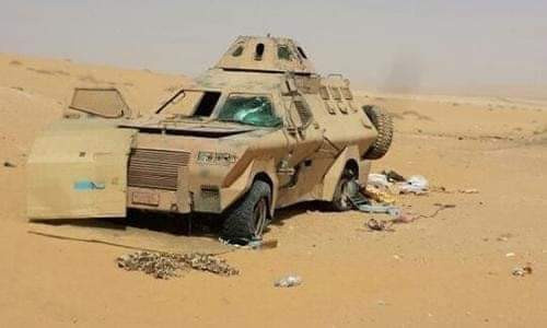 مدفعية القوات الجنوبية ترد على خروقات الإخوان باستهداف عربة وطقم عسكري وسقوط قتلى وجرحى