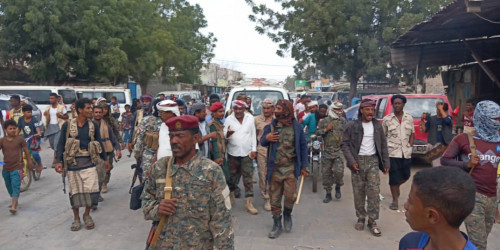 أبين.. تدشين حملة ازالة العشوائيات وفتح الشوارع بالتنسيق مع الانتقالي والسلطة وقوات الحزام في خنفر