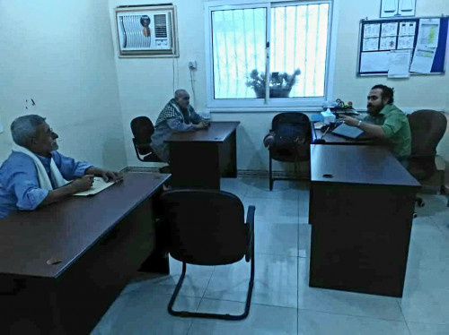 رئيس تنفيذية انتقالي دارسعد يطّلع على نشاط منظمة "انترسوس"