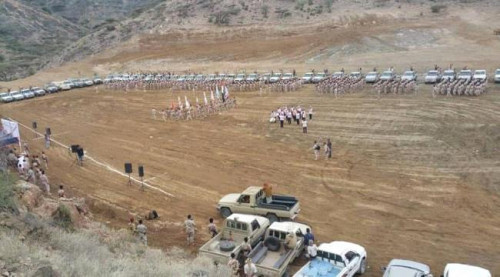 مليشيا الإخوان تدق طبول الحرب بحشدها عسكريا شمال لحج