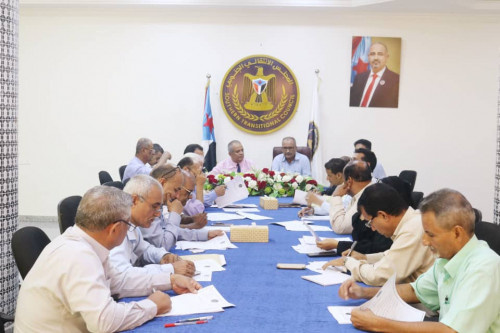 الأمانة العامة بالانتقالي الجنوبي تستعرض نتائج زيارة وفد المجلس لروسيا