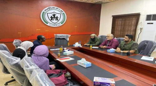 قائد قوات الإسناد والدعم يستقبل بعثة الصليب الأحمر الدولي