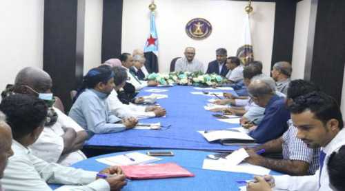 بمشاركة الجعدي.. الهيئة التنفيذية لانتقالي العاصمة عدن تعقد اجتماعها الدوري