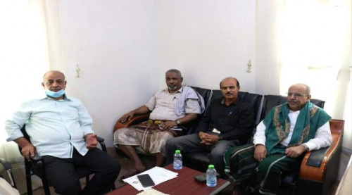 الكثيري يزور مقر القيادة المحلية للمجلس الانتقالي بمحافظة حضرموت