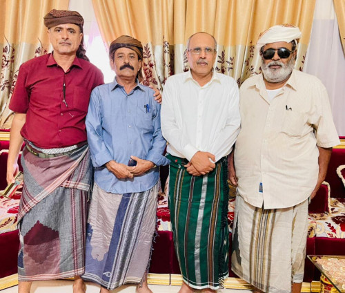 الكثيري يناقش مع عدد من مشائخ شبوة مستجدات الأوضاع بمحافظتي شبوة وحضرموت