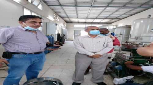 الدكتور الشبحي يشرف على إعادة تأهيل مصنع الأكسجين بمستشفى الجمهورية العام بعدن