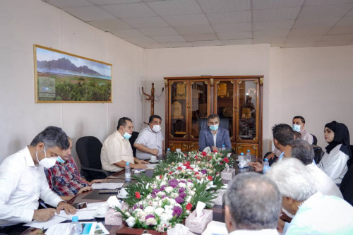 لملس يترأس اجتماعا لمناقشة وإقرار عدد من الترتيبات الخاصة بشهر رمضان&nbsp;