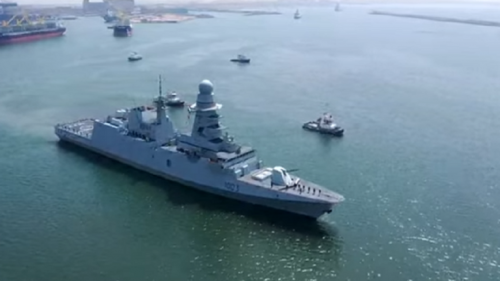 وصول فرقاطة "برنيس" إلى الإسكندرية وانضمامها للأسطول المصري &nbsp;