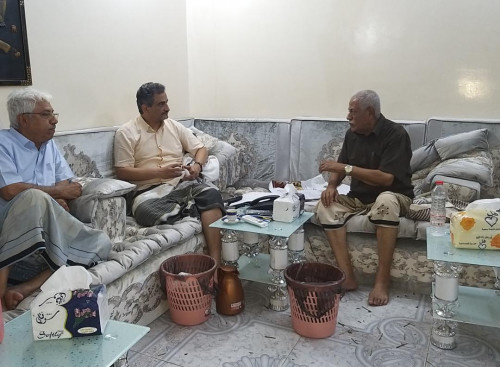 محافظ العاصمة عدن يدشن أمسياته الرمضانية بلقاء قيادة نقابة المهندسين