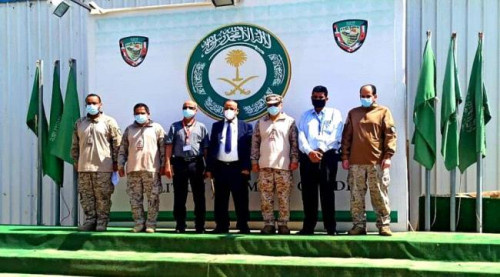 الوزير حُميد يبحث مع قيادة قوات التحالف العربي أوضاع مطار عدن الدولي