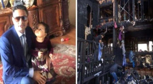 مقتل يمني وطفلته على يد عصابة مسلحة هاجمت منزلة في ولاية كاليفورنيا الامريكية