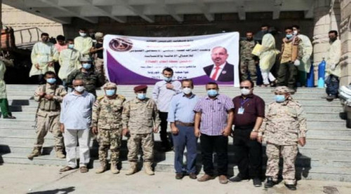 بتوجيهات من الرئيس الزُبيدي.. رفد مركز العزل الصحي في الضالع بمستلزمات طبية وأدوية