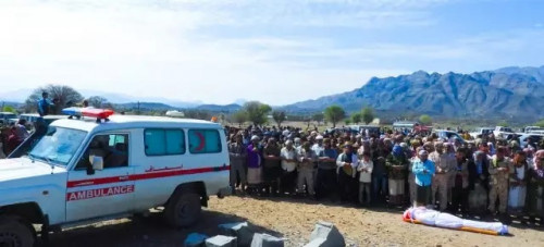 بموكب جنائزي مُهيب.. تشييع جثمان الشهيد يحيى الشوبجي في الضالع