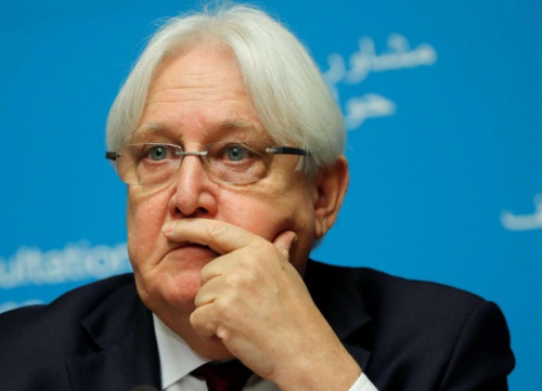 غريفيث سيغادر منصبه كمبعوث أممي إلى اليمن