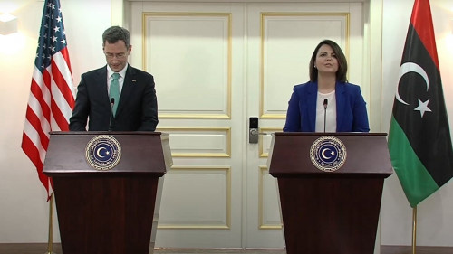 نجلاء المنقوش: الحكومة عازمة على إنهاء الوجود الأجنبي وبسط سيادتها على كامل الأراضي الليبية