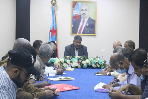 تنفيذية انتقالي العاصمة عدن تقف أمام آخر مستجدات الاوضاع في عموم المديريات