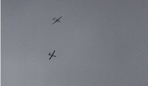 تحليق مكثف للطيران الاستطلاعي في سماء المنطقة الوسطى بأبين