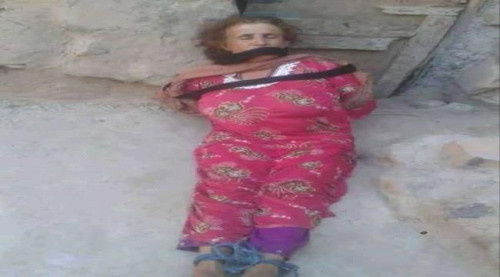 جريمة بشعة.. مليشيا الإخوان بتعز تعذب امرأة مُسنة حتى الموت