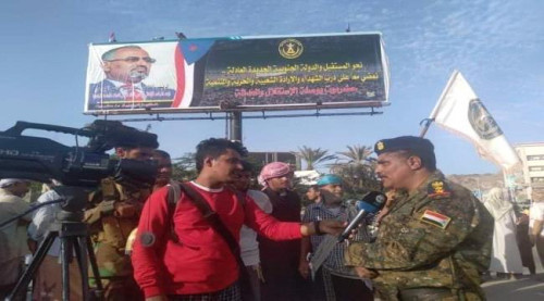 المقاومة الجنوبية بحضرموت تدشن حملة أكبر حملة لرفع أعلام وقيادات وشهداء الجنوب