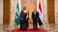 محمد بن سلمان يجري مباحثات مع السيسي في شرم الشيخ