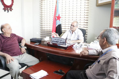 الجعدي يطّلع على برنامج وموعد فعالية الذكرى الأولى لاستشهاد المصور العالمي نبيل القعيطي