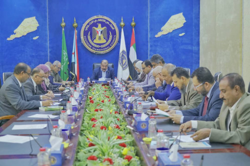 رئاسة الانتقالي الجنوبي تعقد اجتماعها الدوري برئاسة اللواء بن بريك