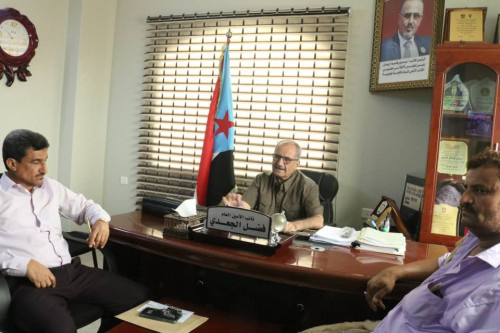 الجعدي يطّلع على التحضيرات النهائية لفعالية تأبين أبي الشهداء الشهيد يحيى الشوبجي