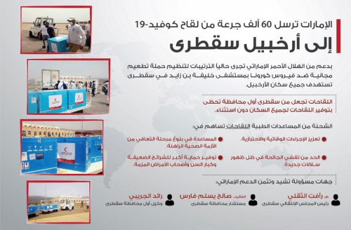 وسط ارتياح شعبي بدء تلقيح المواطنين ضد كوفيد19 في سقطرى&nbsp;